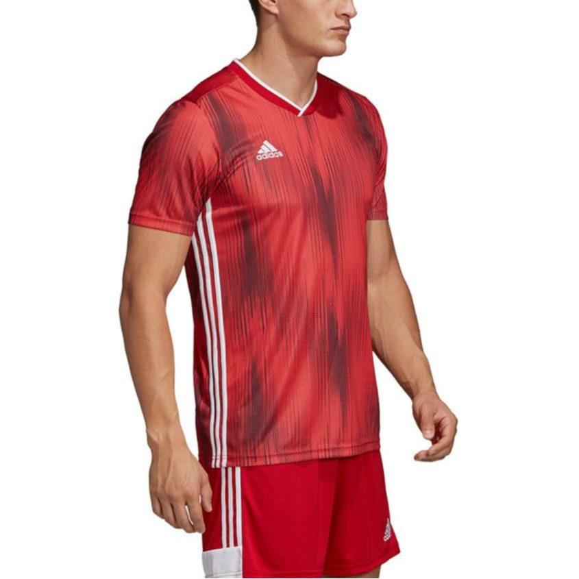 adidas Мужские Футбольные Майки Красные Средние Прямой Крой DP3531