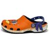 Dragon Ball Z x Crocs Classic clog Удобные и простые дырчатые туфли для мужчин и женщин Оранжевые