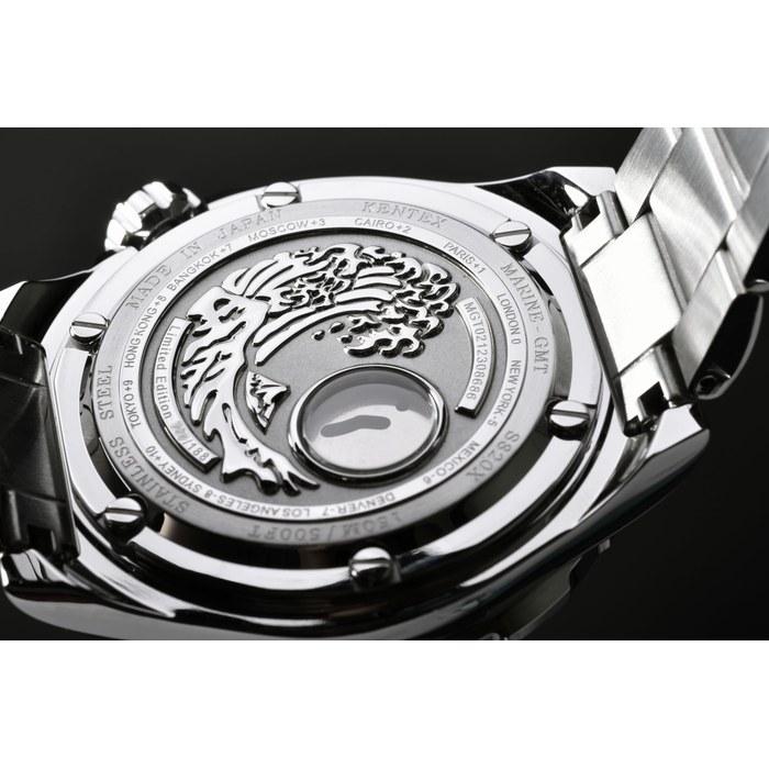 [Kentex] MARINE GMT Automatic Mechanical Watch Limited Edition 188 S820X-01 Black