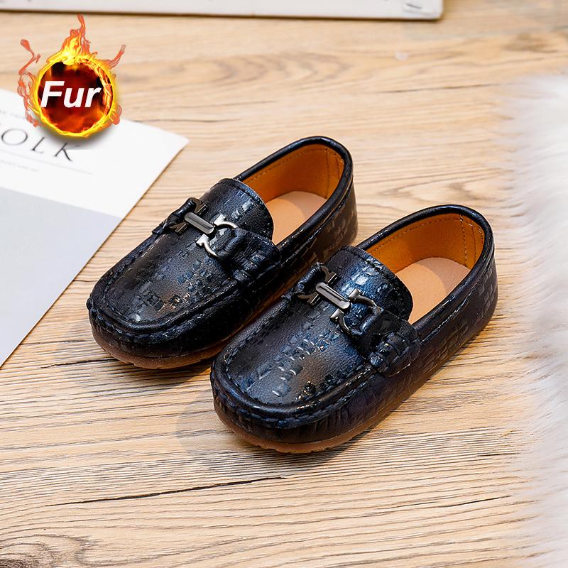 Модные роскошные детские мокасины из натуральной кожи для маленьких мальчиков и девочек, мокасины на плоской подошве, повседневные детские свадебные туфли на осень