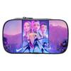 KPOP Girls Cartoon Pencil Case Elementary School Pencil Case Stationery Bag Children's Pencil Case Anime Print