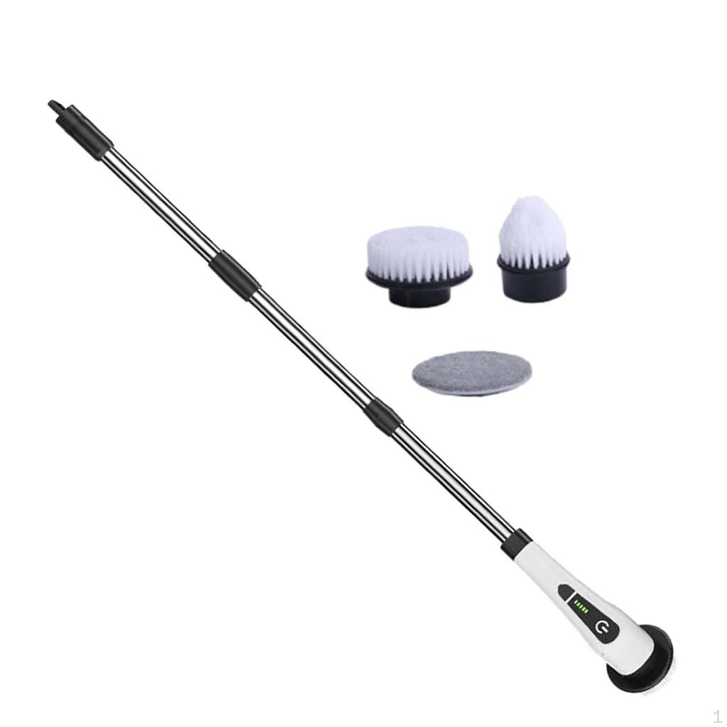 Cleaning Brush, Electric Scrubber, Power Scrubber Shower Brush for Windows, Furniture,
