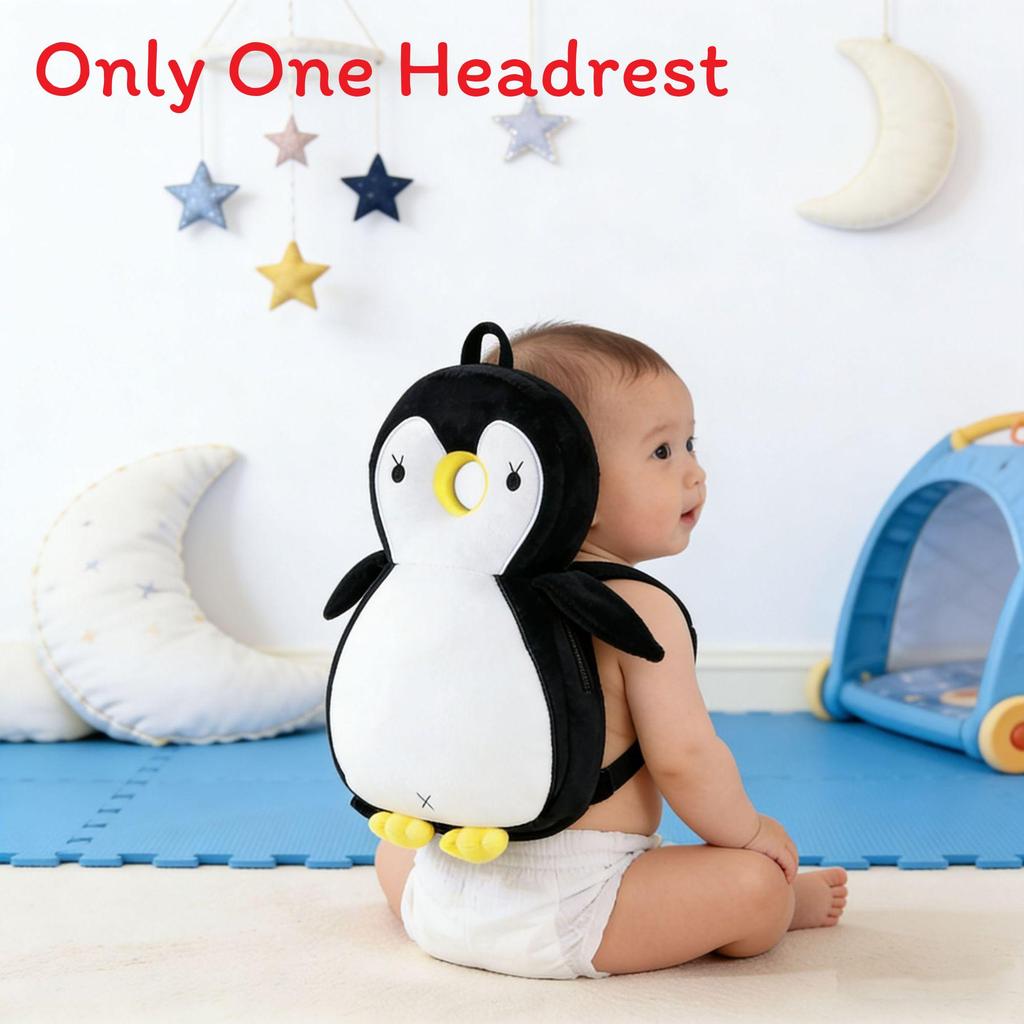 Baby Walking Head Protection With Breathable Plush Fabric For Newborns And Toddlers