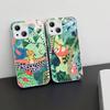 Иллюстрация Арт Джунгли Змея Кошки Ленивец Закаленное Стекло Для Iphone 14 13 12 11 Pro Mini XS MAX 14Plus X XS XR Чехлы