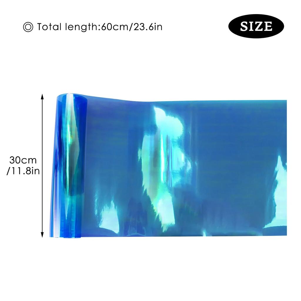 2024 Новый автомобильный стайлинг хамелеон фары задний фонарь виниловая тонировка автомобиля наклейка световая пленка обертывание автомобильные фары мембрана 30x60 см