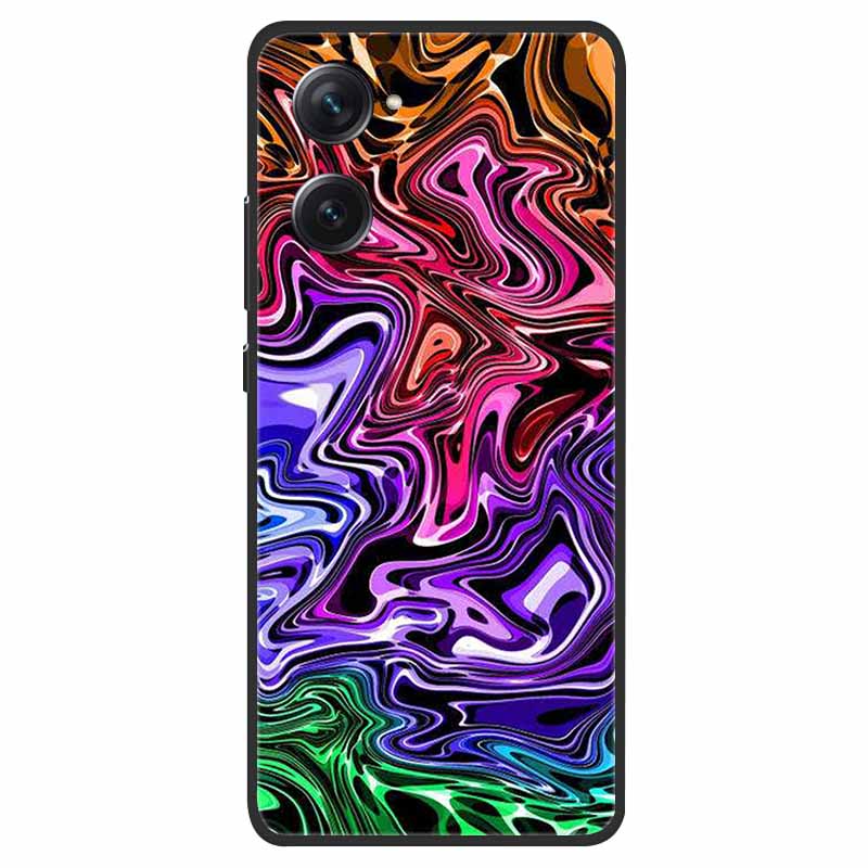Чехол для Realme 10 4G Мраморный Мягкий ТПУ Силиконовый Задняя крышка телефона Чехол для OPPO Realme 10 4G Realme10 4G 2022 Fundas Мультяшный Coque