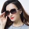 Солнцезащитные очки с большой оправой для женщин, элегантные модные солнцезащитные очки, женские очки-оттенки, очки Fox, неполяризованные
