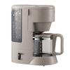 Zojirushi Coffee Maker, Coffee Maker, 6 Cups, Double Heating, High Temperature Extraction, 2 Level Concentration Adjustment, Water Purification