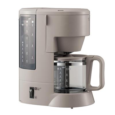 Кофеварка Zojirushi, кофеварка, 6 чашек, двойной нагрев, высокотемпературная экстракция, 2 уровня регулировки концентрации, очистка воды