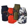 Pet Harness Vest Clothes Puppy Dog Waterproof Dog Jacket with Harness Winter Warm Pet Clothing for Small Dogs Shih Tzu Chihuahua French Bulldog Coat