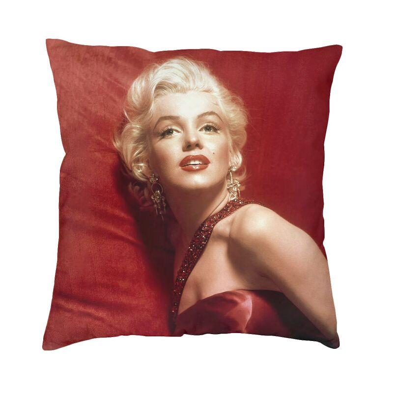 Поп-арт Золотой Уорхол Монро Мэрилин Пледы Наволочки Украшение 3D Печатный Чехол на подушку для стула Постельное белье Офисная наволочка