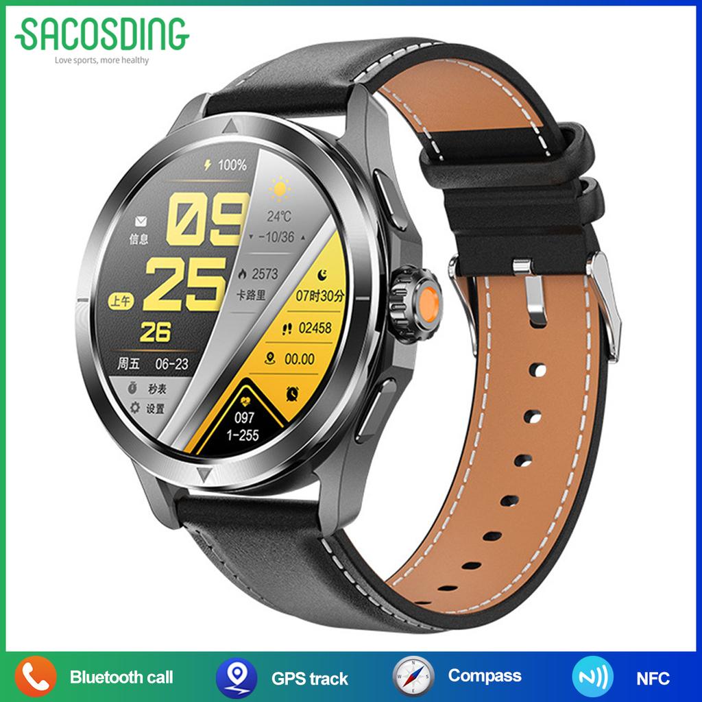 2025 Новые часы S4 Ultra Sports для мужчин, высотомер, GPS, трек, компас, NFC HD, BT, умные часы для Android IOS XIAOMI