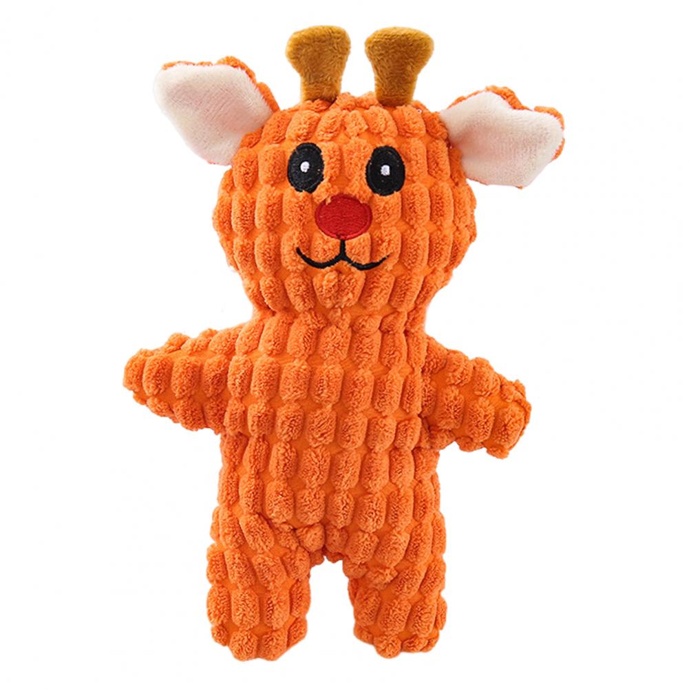 Plush Texture Dog Toy Plush Dog Toy with Wrinkle Sound Durable Plush Dog Toy Set for Small Dogs Squeaky for Chewers