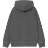 Carhartt WIP Мужская толстовка с капюшоном и длинным рукавом, карманом-кенгуру, логотипом, цвет: Графит I029963-87-GD