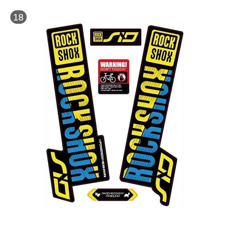 Наклейка на переднюю вилку для Rock Shox Sid Дорожного Велосипеда МТБ Гонки Аксессуары Наклейки Новые