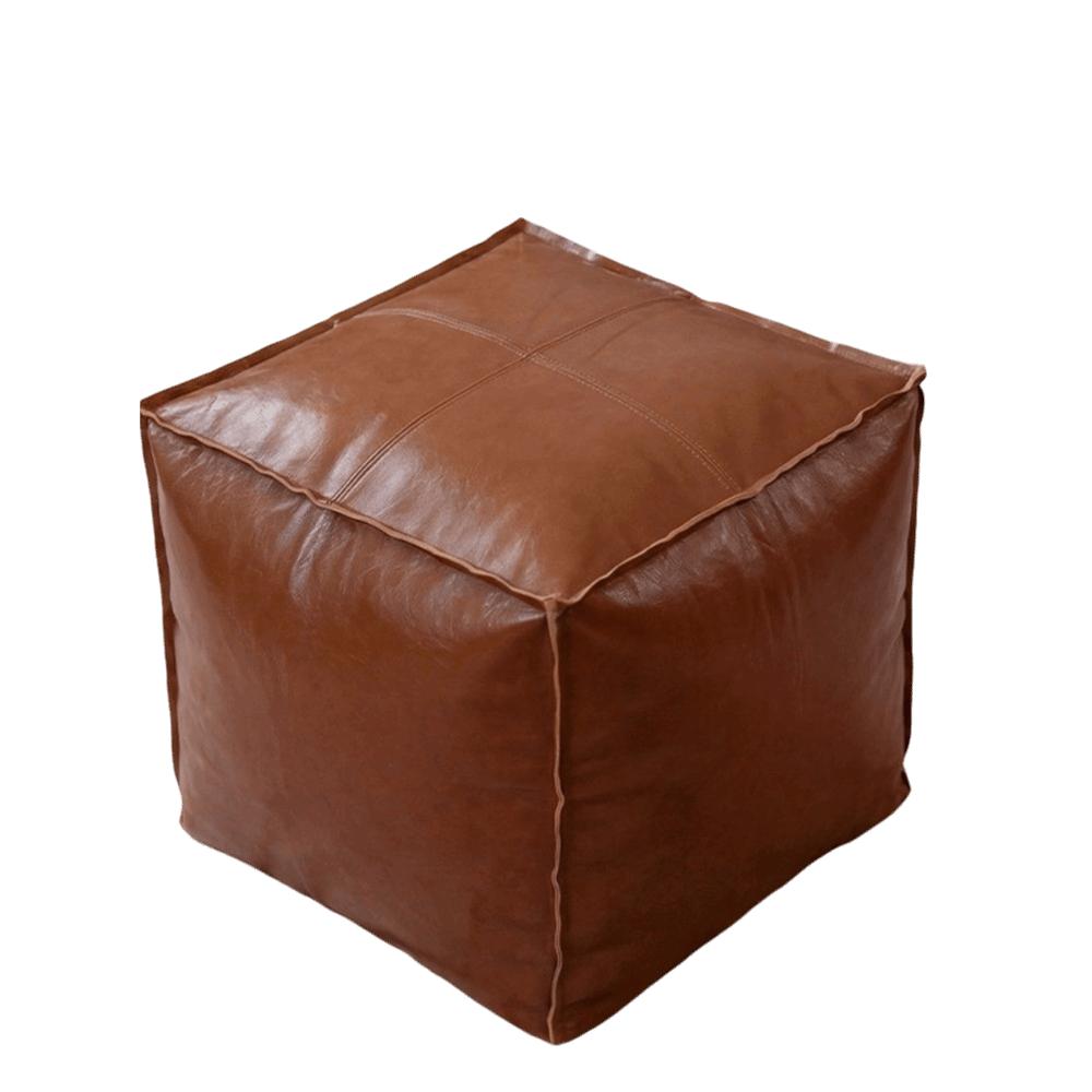 Waterproof Pumpkin Pouf Cover Round Sofa Stool Cover Storage Leg Bench Home Furniture