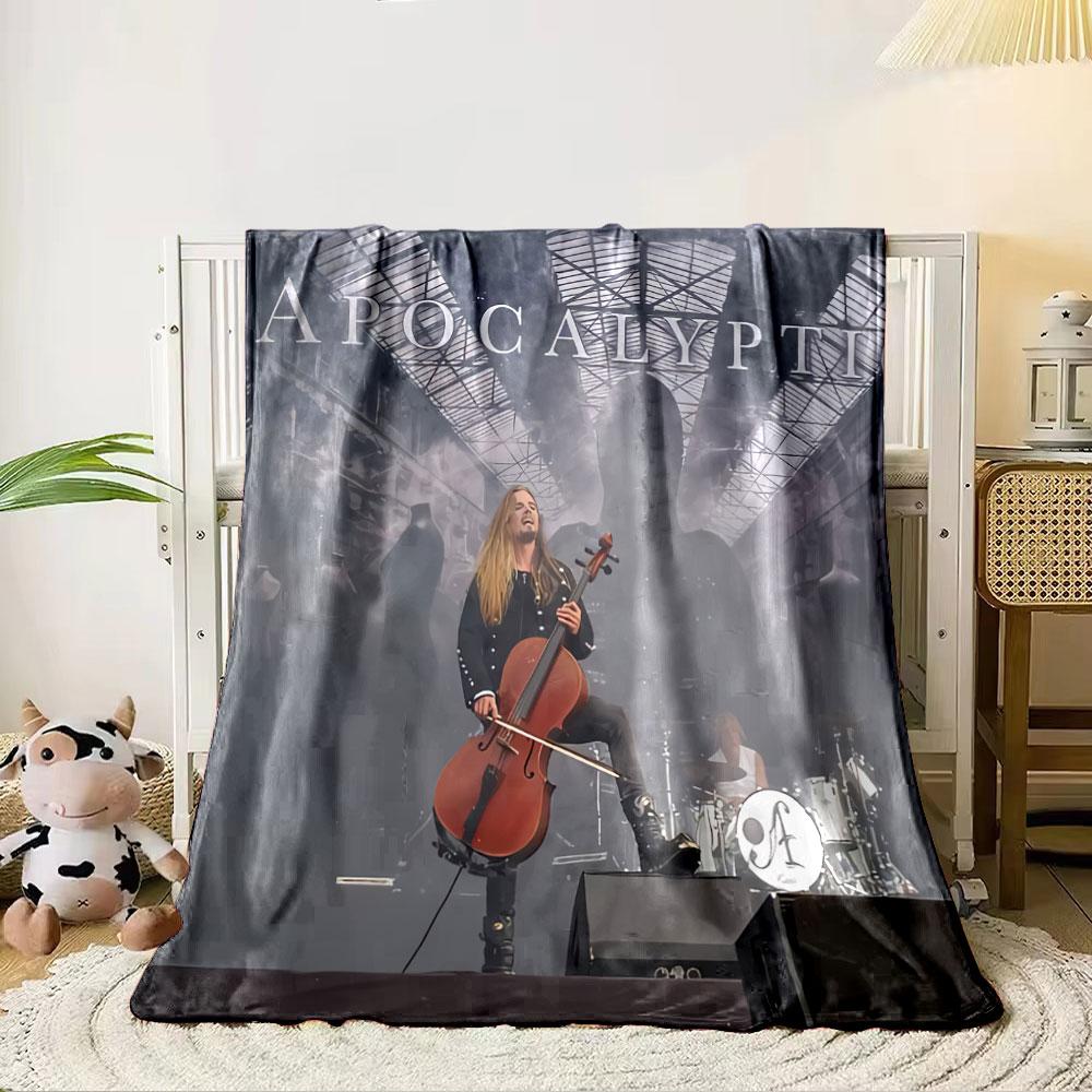 Apocalyptica Band Concert Scene for all seasons blanket lunch break throw gift