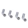 4PCS Metal Ball Joint Alloy 7.0mm Diameter M4 Thread High Accuracy RC Car Bend Ball Joint Ti Color