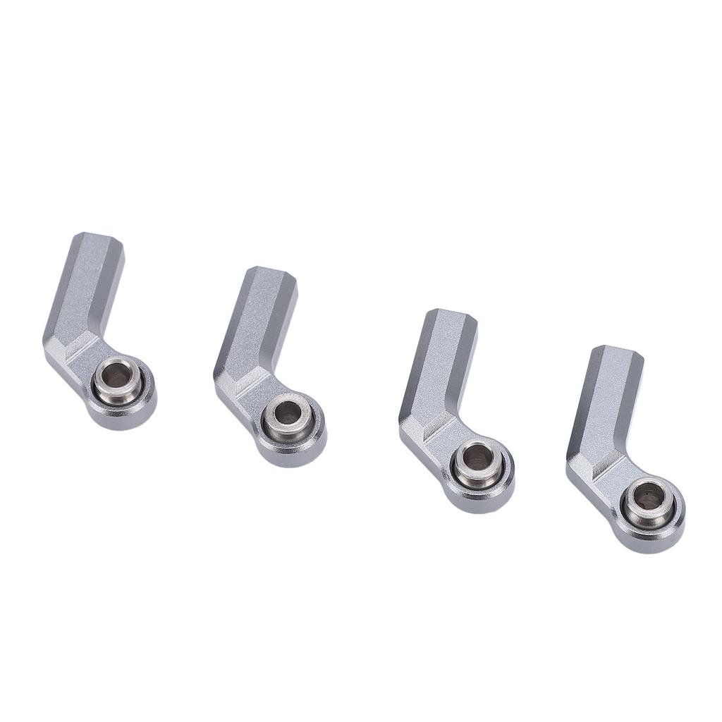 4PCS Metal Ball Joint Alloy 7.0mm Diameter M4 Thread High Accuracy RC Car Bend Ball Joint Ti Color