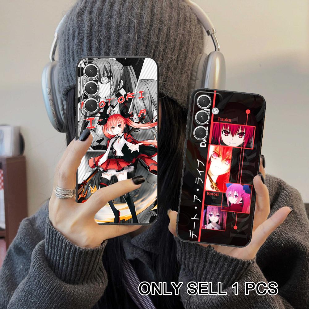 Чехол для мобильного телефона из ТПУ Date a Live Котори Ицука для Samsung Galaxy S26 S25 S24 S23 S22 S21 S20 Note20 Plus FE Ultra