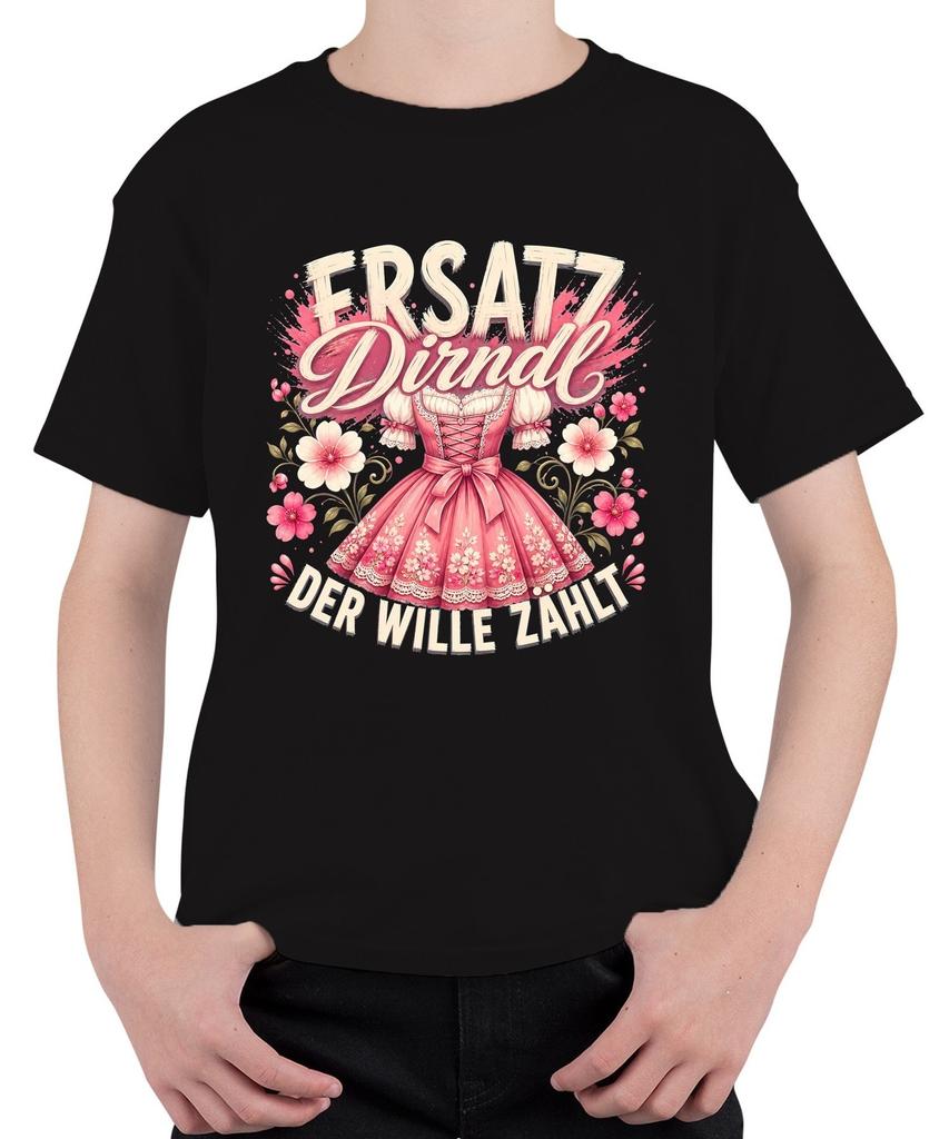 Replacement Dirndl The Will Counts Oktoberfest Oktoberfest Lederhosen Wasen Kids T-Shirt
