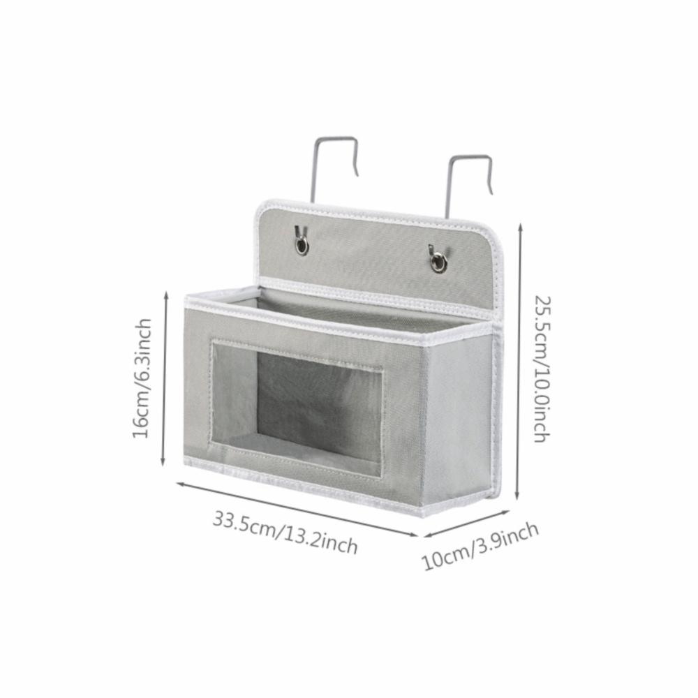 5-Layer Over Door Hanging Storage Bag Large Capacity Non-Woven Door Organizer Rack Hanging Storage Box for Bathroom Bedroom