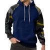 Мужская камуфляжная толстовка с капюшоном, мужская спортивная большого размера, повседневная толстовка