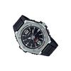 Casio Серия для молодежи Круглый циферблат Три стрелки Кварцевый механизм Ремешок из смолы Часы Мужские часы Черный MWA-100H-1A