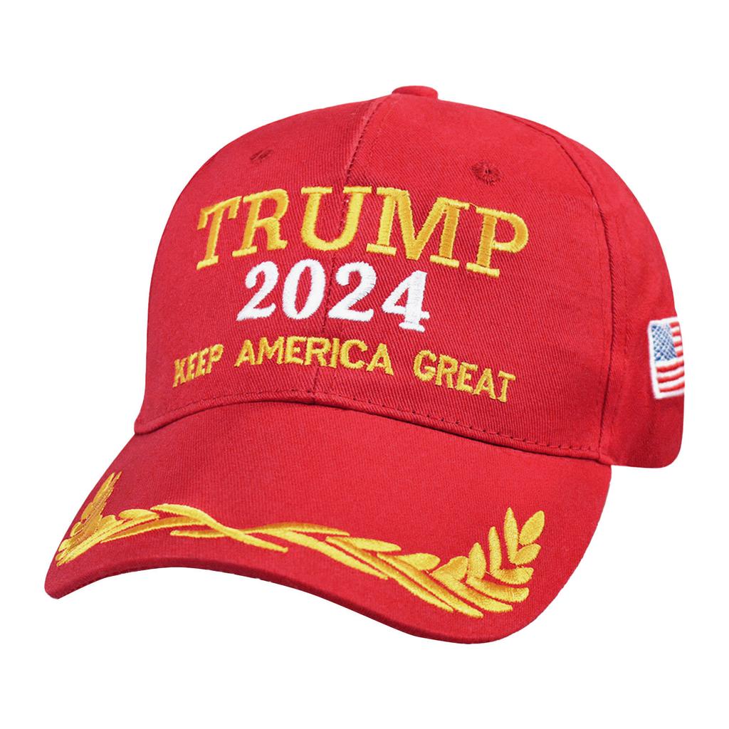 Шляпа 2024 Дональд Шляпа 2024 MAGA Keep America Great Hat Регулируемая бейсболка с вышивкой США