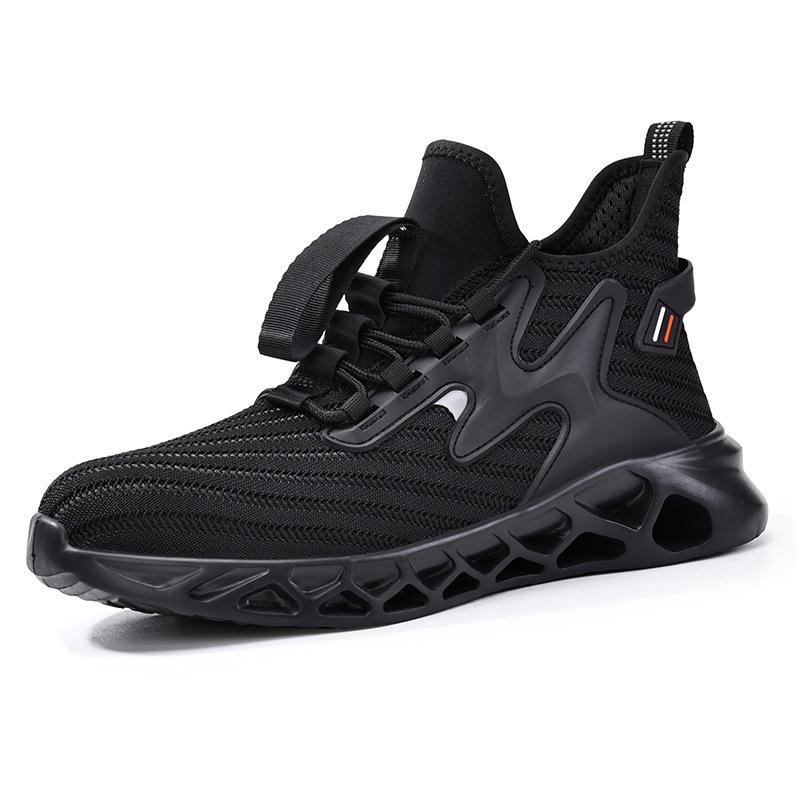 Обувь противоударные противоударные дышащие туфли со стальным носком высокие удобные мягкие подошвы защитная обувь