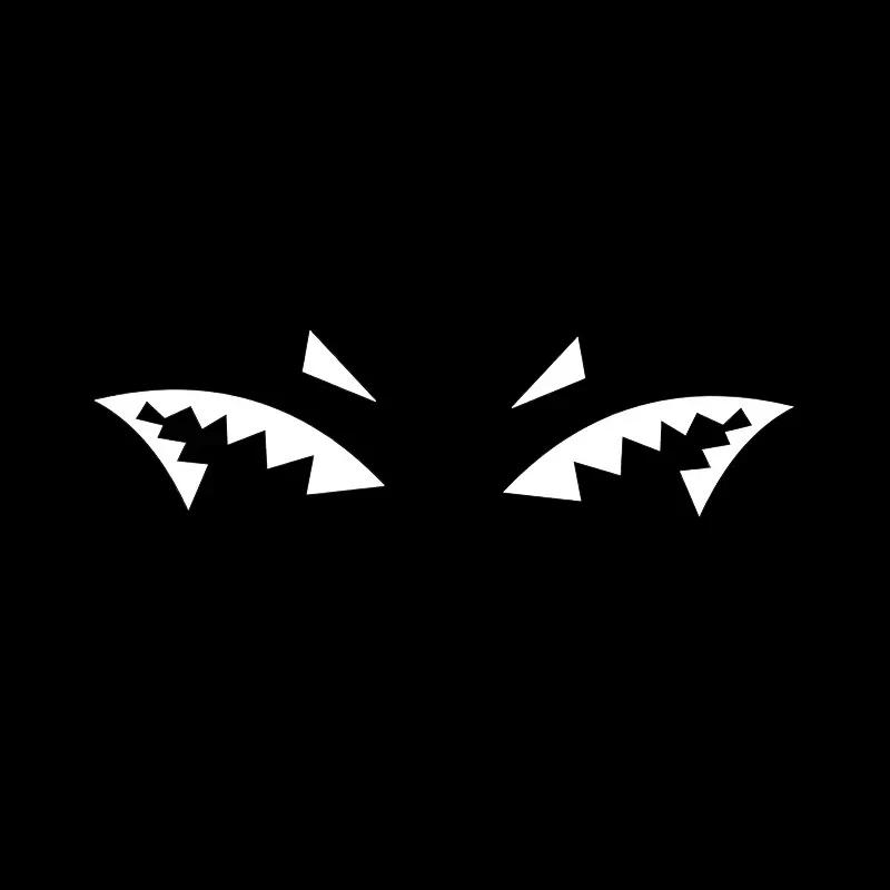 Новая мода Светоотражающие наклейки Пасть акулы Автомобильная антенна Акулий плавник Виниловые наклейки Стикер Аксессуары для украшения автомобиля