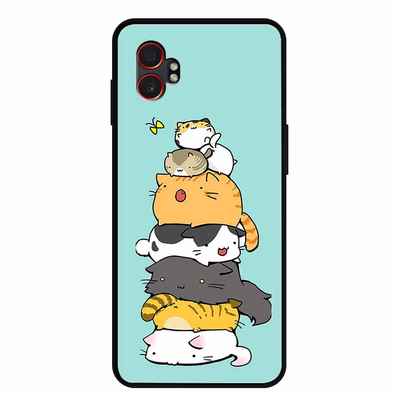 Чехол для Samsung Galaxy XCover7 Pro Мягкий Силиконовый Защитный Задний Чехол Чехлы для Samsung XCover 7 Pro 5G Роскошный Крутой Чехол для Телефона