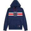 X PSG Paris Saint Germain Popover Hoodie Midnight Navy/Red/White Men Streetwear DJ3928-410