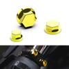 30 шт. колпачков для гаек мотоцикла, колпачки для болтов, хромированные пылезащитные шестигранные декоративные крышки для Yamaha Kawasaki Honda, модифицированные аксессуары