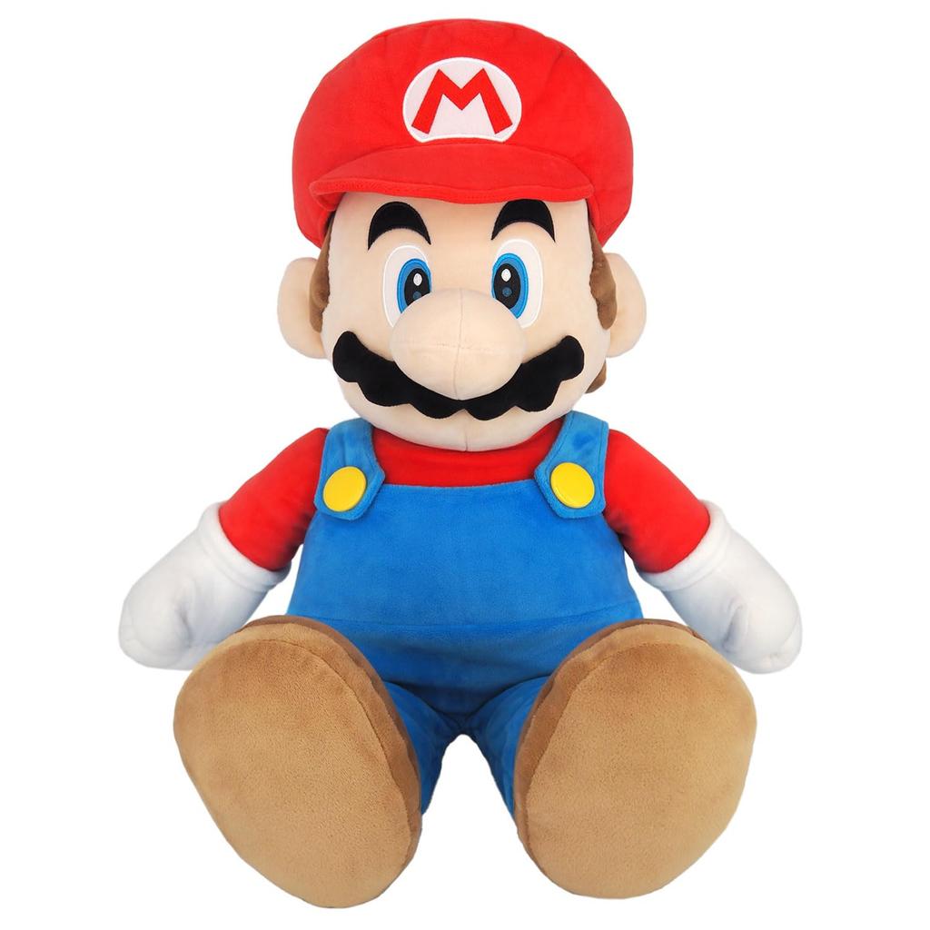 Sanei Boeki Super Mario КОЛЛЕКЦИЯ ВСЕХ ЗВЕЗД Марио (L) Ш33 x Г25 x В60см Плюшевая игрушка AC41