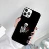 Эстетичный Чехол-Броня Скелет Для iPhone 17 Air 15 Pro MAX 16 Plus 14 12 11 13 Coque