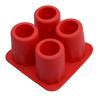 Four-Hole Creative Ice Cup Mold - Edible DIY Ice Tray BG26001