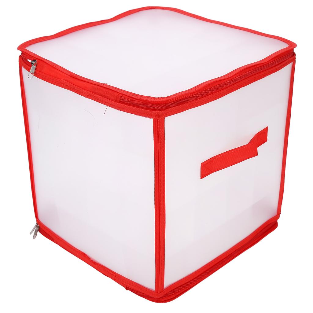 Коробка для хранения из прозрачного ПВХ с застежкой-молнией, прочный органайзер для носков с отделением для домашнего офиса