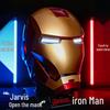 Железный человек 1:1 Шлем Jarvis для ношения - Электрическая трансформирующаяся маска-игрушка для детей