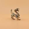 Brass Chinese Ox Year Mascot Incense Sticker