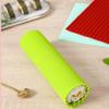 Silicone Sushi Rolling Mat Kit, Bamboo-Style Non-Stick Sushi Maker Mold for Commercial Home Japanese Cuisine, Easy Clean, Green