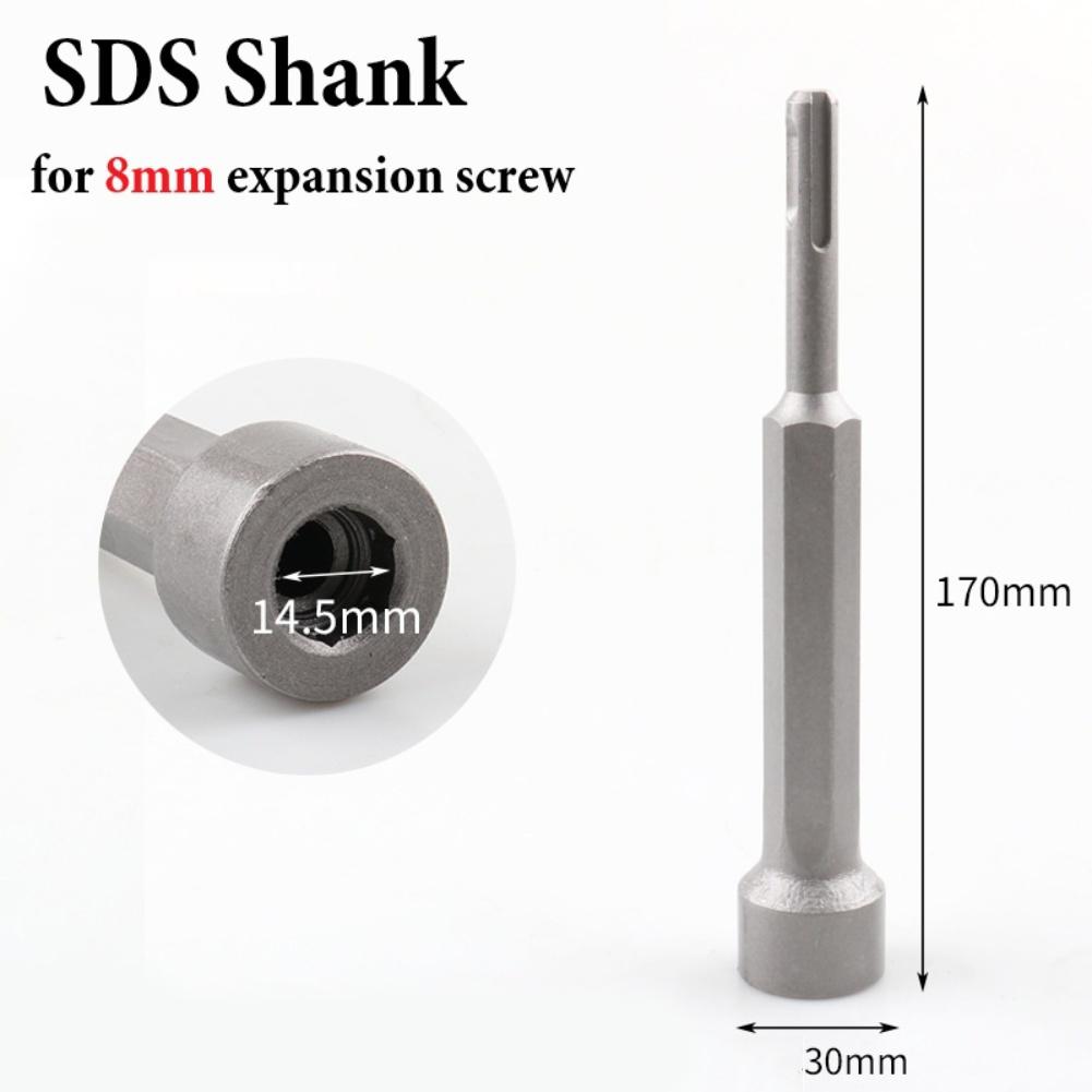 Expansion Anchor Socket Tool Rotary Hammer Dual-Function Tool 40Cr Steel Construction Precise Hammering Action