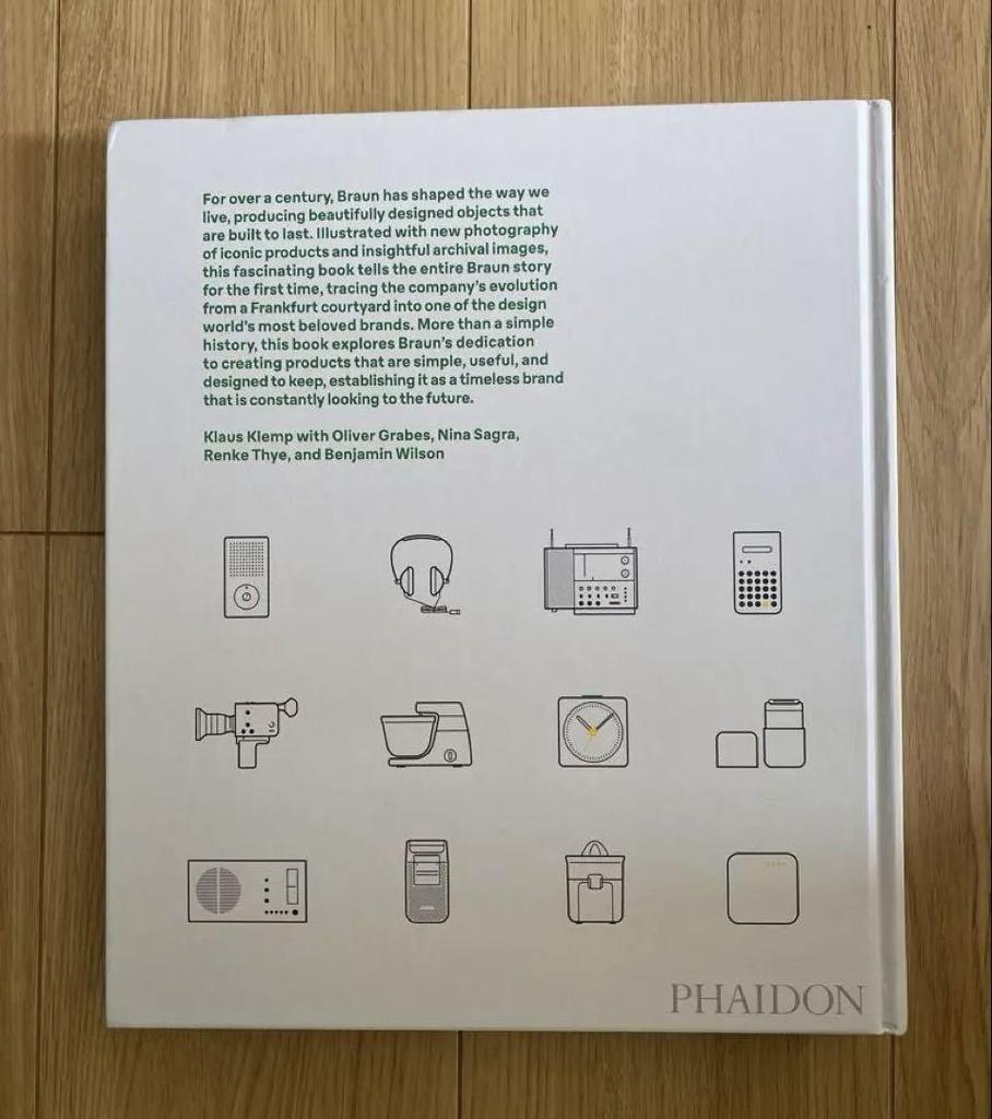 [USED] Phaidon Braun Designed to Keep Design Book