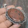 Mahogany Obsidian Gemstone 925 Sterling Silver Handmade Wonderful Jewelry Pendant