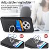Phone Case For Xiaomi Redmi 14C 4G/14R 5G/Poco C75 4G Back Cover with Card Slots Ring Holder Kickstand