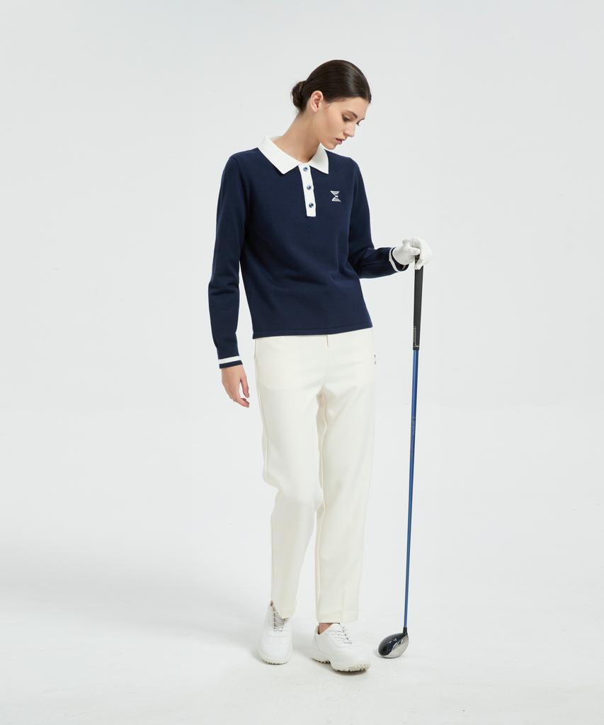 E.PARCA Элегантный вязаный топ Noble Ecole