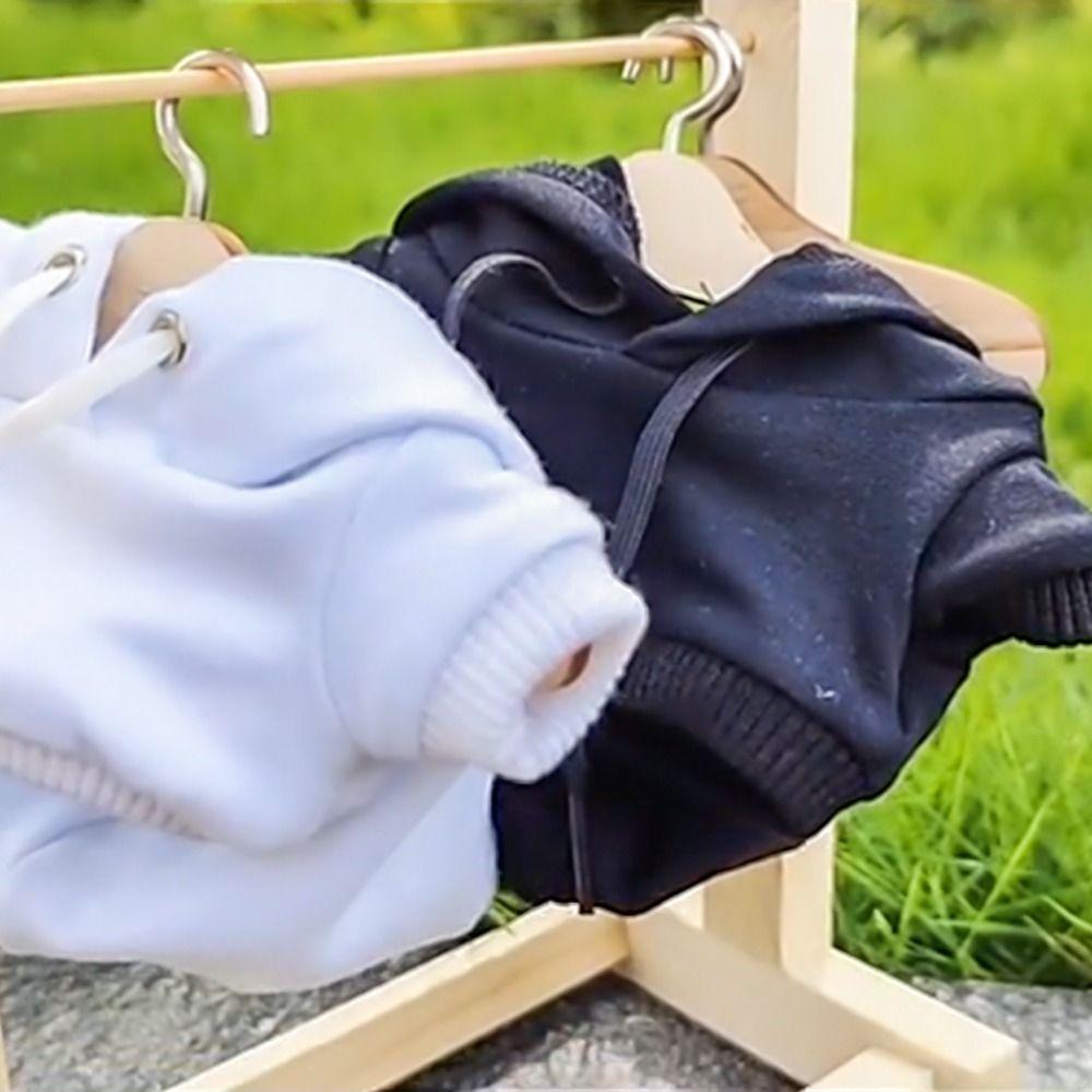 Fashion For 1/12BJD Dolls For 10cm Dolls Tops Sweatshirt Outfits Handmade Hoodies Hoodies Clothes