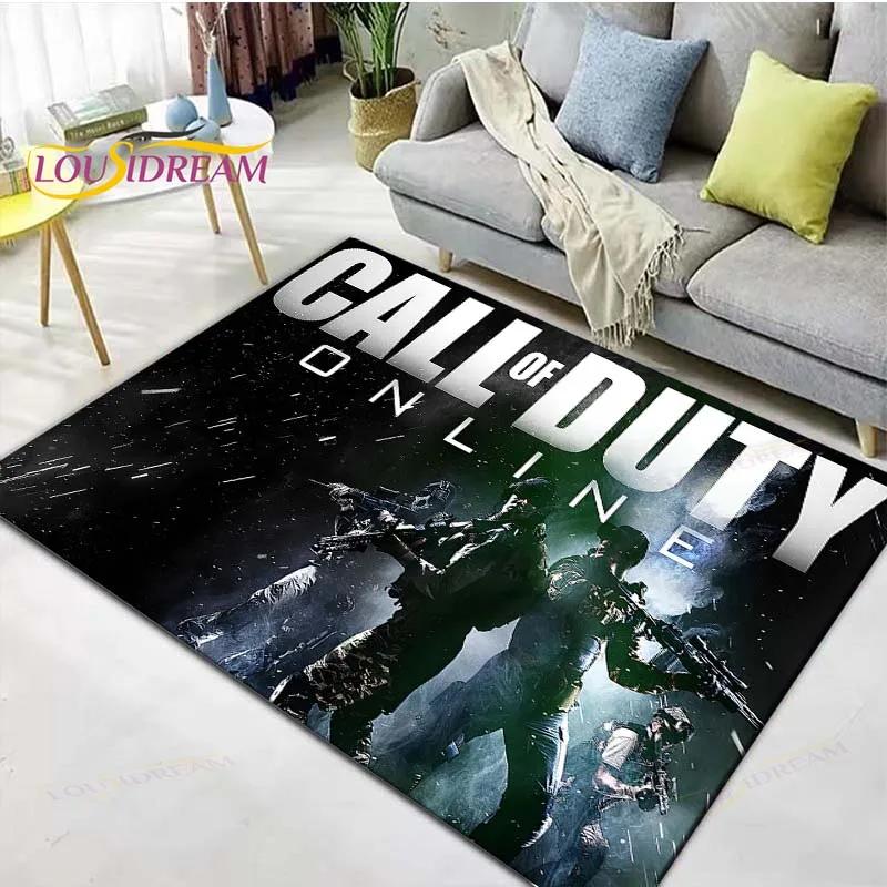 Classic Game C-Call of Dutys Printed Carpets Living Room cybercafe Area Rug aldult Bedroom Mats Game Room Mat Large Carpet Decor