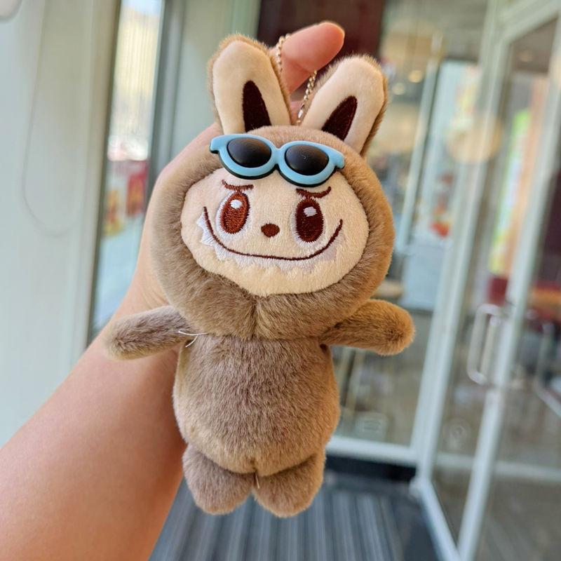 Cartoon Plush Style Toy Keyring Gold Keychain Key Holders Collectors