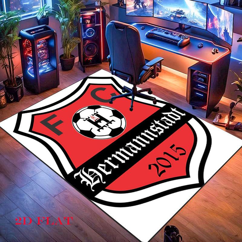 FC Hermannstadt Carpet Rug for Living Room Bedroom Home Sofa Decoration,Kids play Nonslip Floor Mat